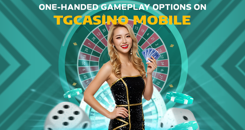One-Handed Gameplay Options on TGCasino Mobile